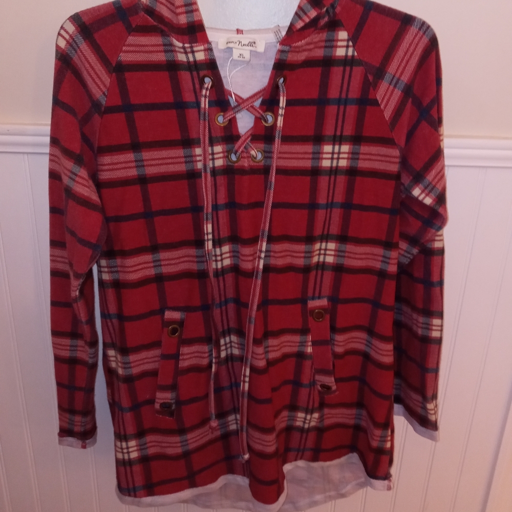 Plaid tunic